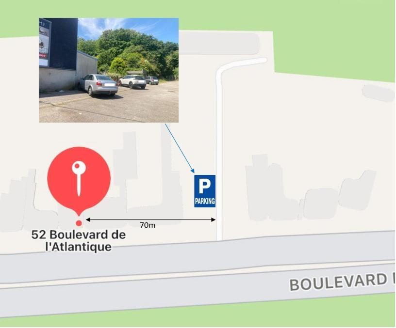 Duplex Parapluies De Cherbourg Netflix Parking Extérieur photo